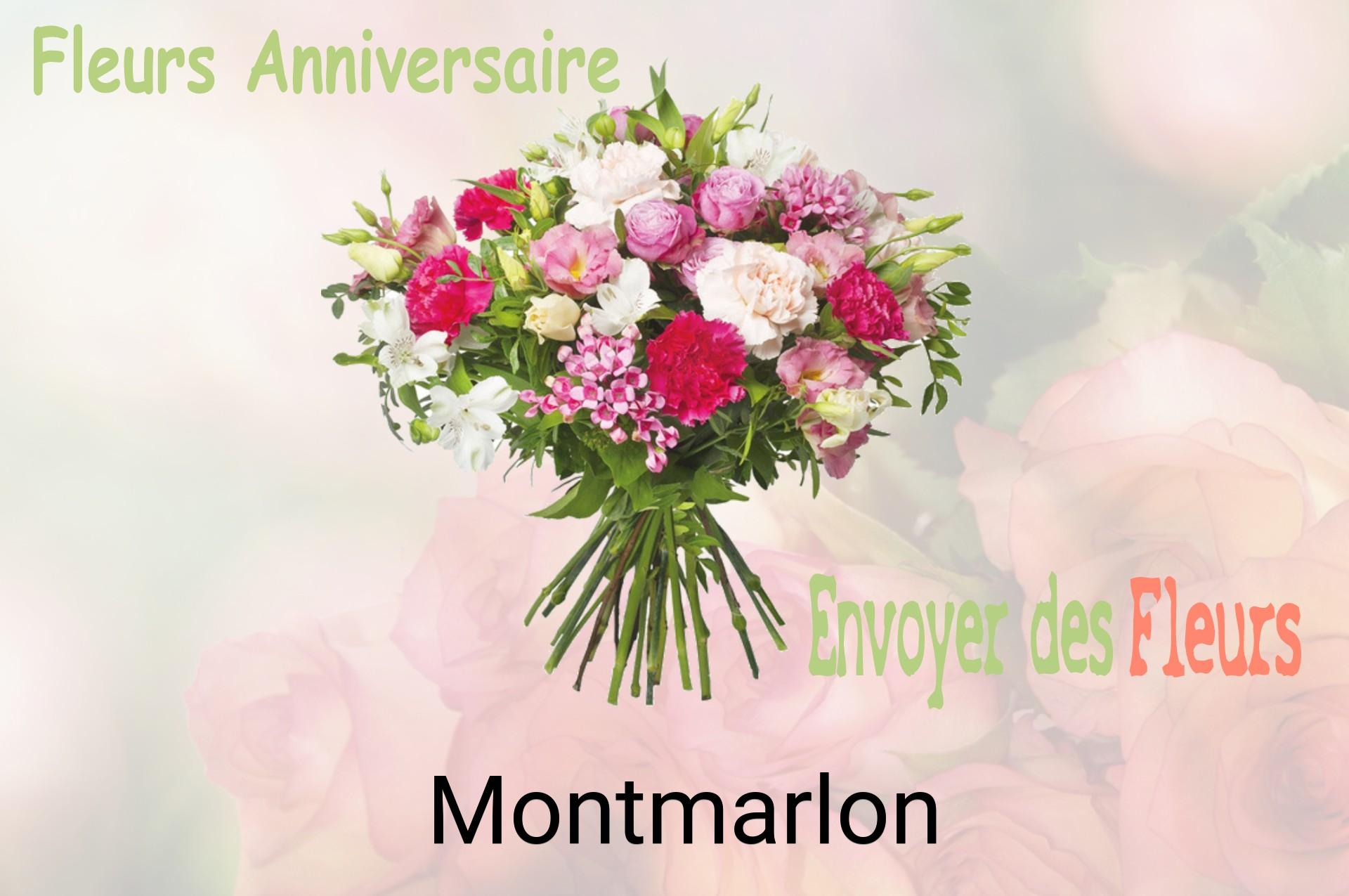 Bouquet de fleurs d’anniversaire livré à Montmarlon
